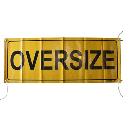 Vad är vinyl oversize banner klass 2 reflekterande?