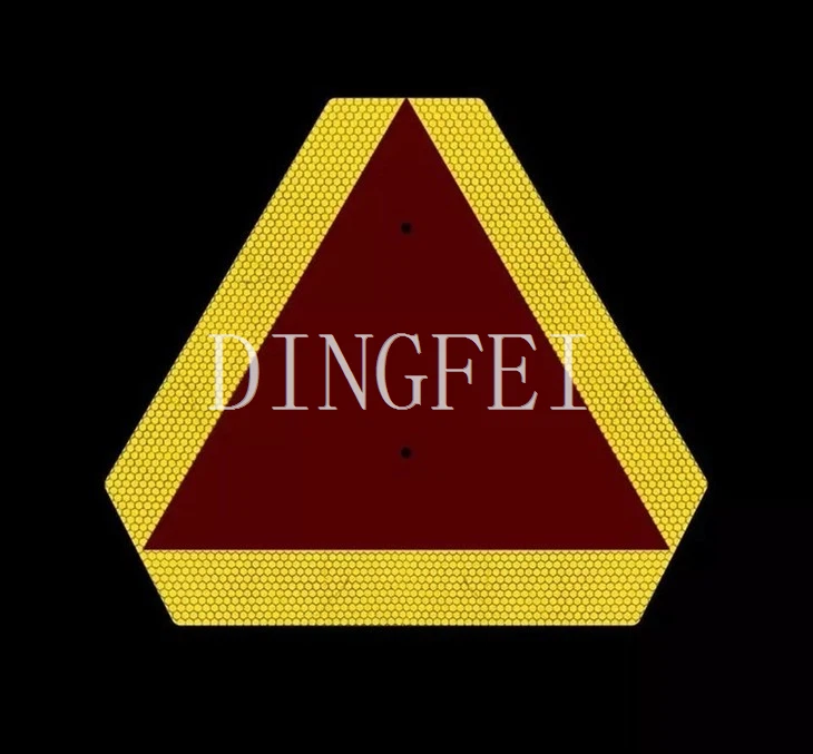 Triangle Reflector For Golf Cart