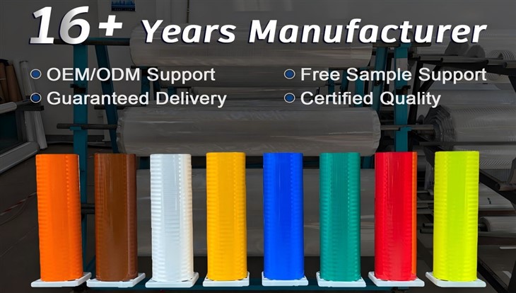 DINGFEI reflekterande ark för trafiksäkerhet