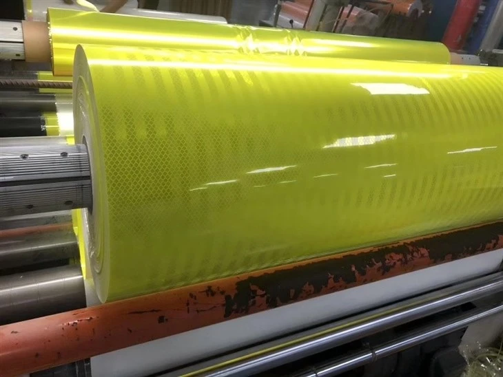 Fluorescent Yellow Micro Reflective Sheeting Fluorescent Yellow Micro Reflective Sheeting
